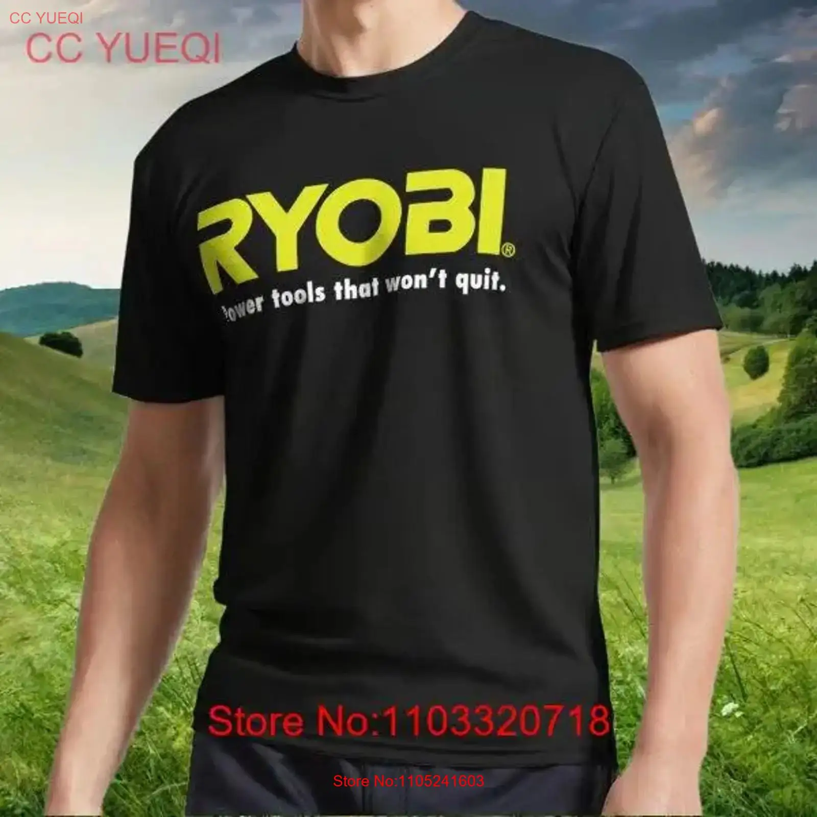 Power Tools Logo Design - Nowa koszulka POWER TOOLS RYOBI LOGO