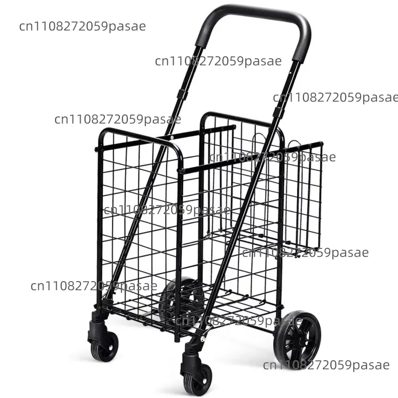 Power Tools Mall - Regulowany składany koszyk na zakupy z