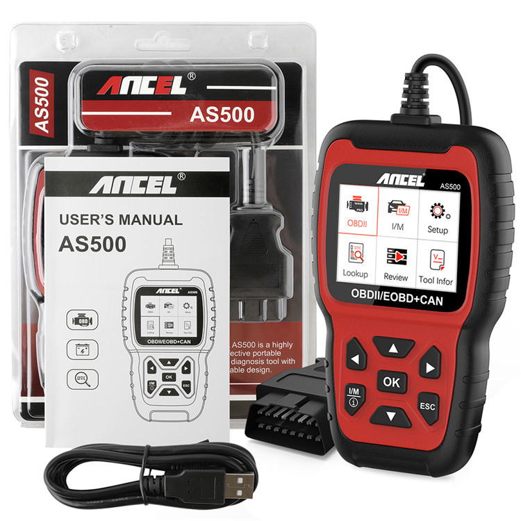 Ancel AS500 OBD2 Elektroniczny – Power Tools English recenzja i cena