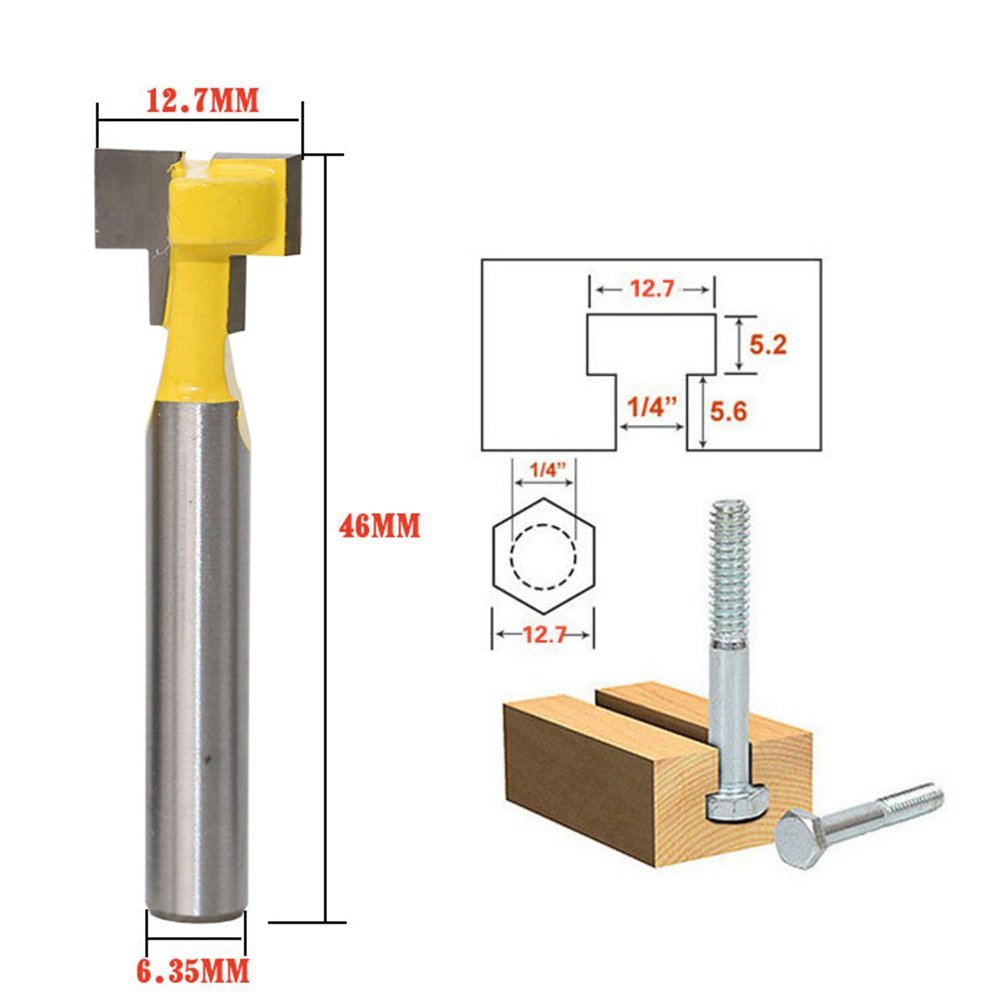 Frez trzpieniowy do rowków T A – Power Tools For Woodworking recenzja i cena