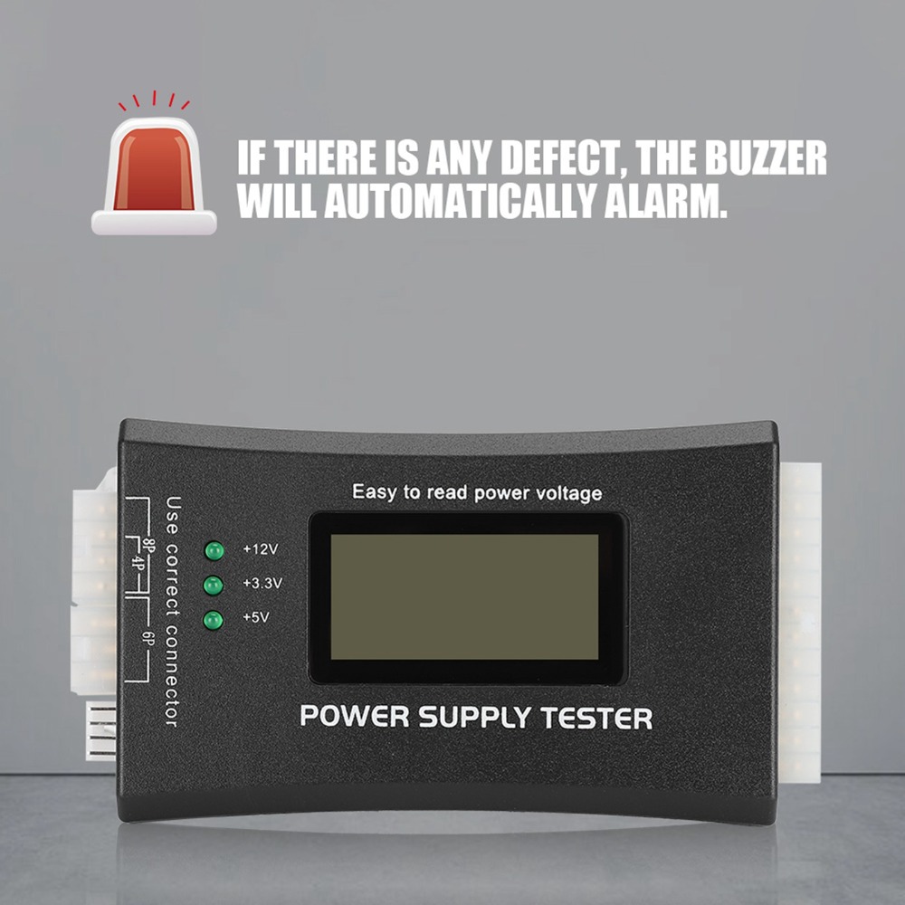 Tester zasilaczy ATX z wyświet – Power Tools Inspection recenzja i cena