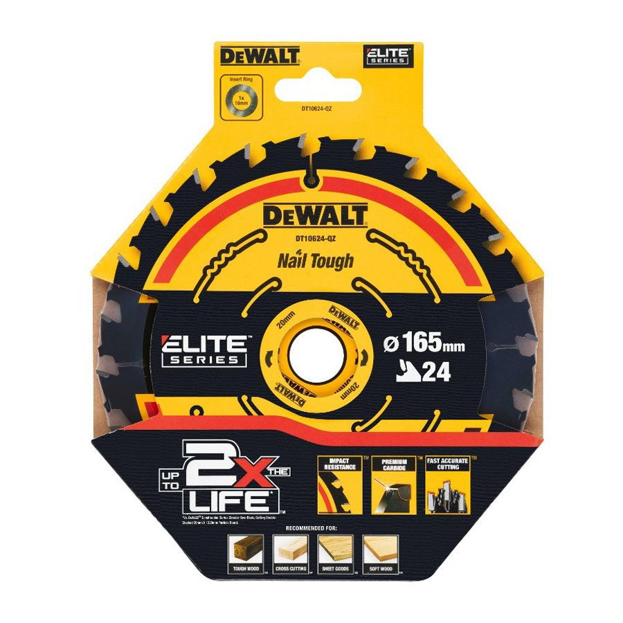 DEWALT DT10624-QZ 1/3 szt. 24T – Power Tools For Woodworking recenzja i cena