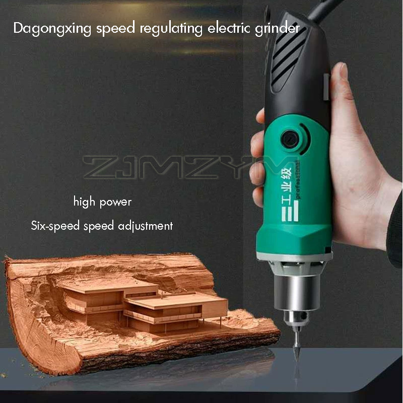 6-stopniowa, regulowana prędko – Power Tools For Woodworking recenzja i cena
