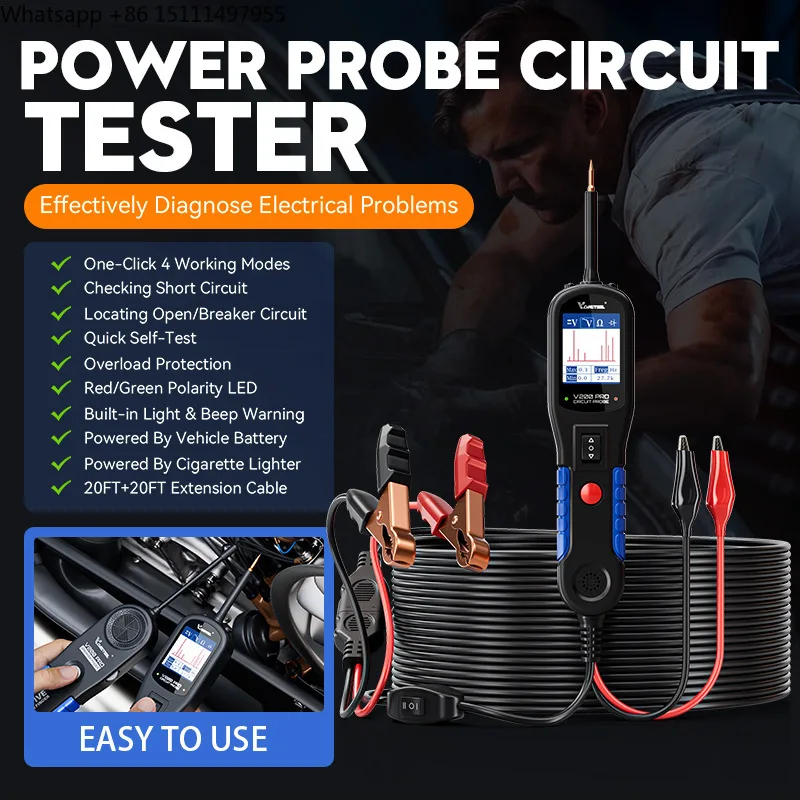 VDIAGTOOL V200PRO Elektryczny  – Power Tools English recenzja i cena